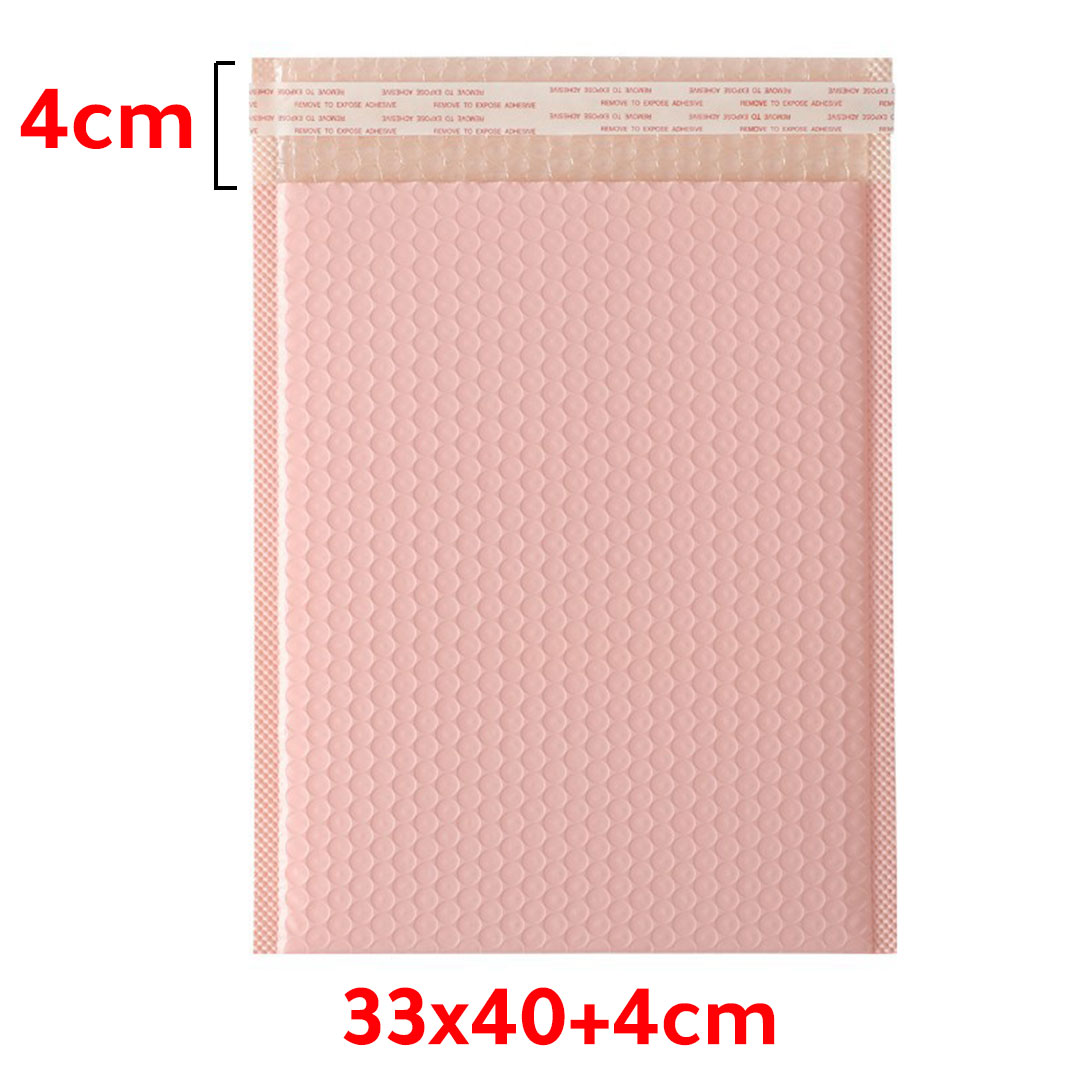 BUBBLE ENVELOPE Plastic Pink 33*40